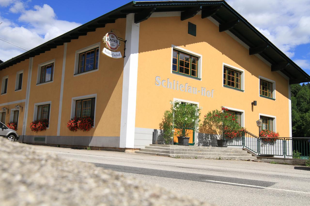 Schliefauhof Hotell Randegg Eksteriør bilde